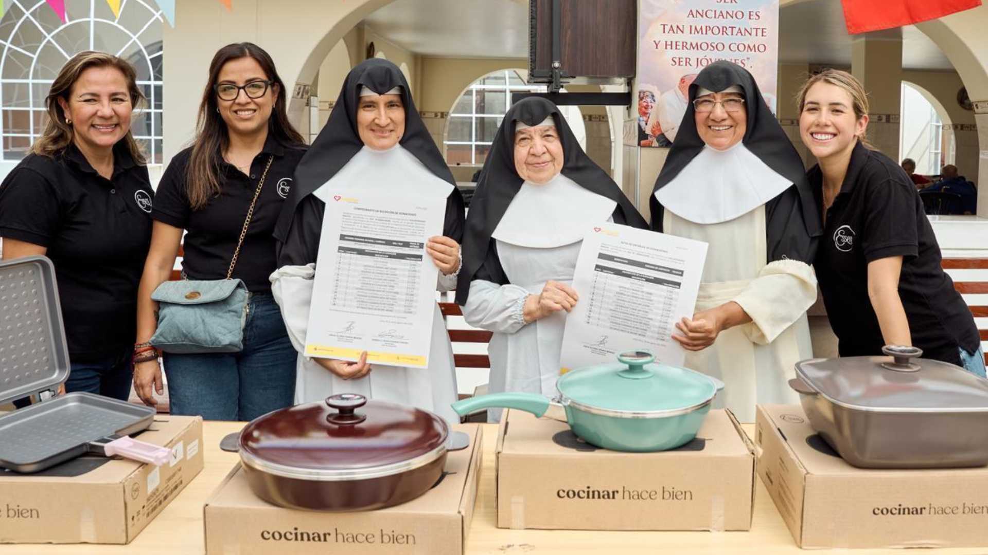 Essen realiza importante donativo de ollas a la organización Khuyay y la Asociación Un Día de Esperanza