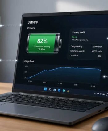 Mitos sobre la batería de las laptops: qué es lo que realmente degrada las baterías