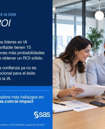 Organizaciones con buenas prácticas en IA tienen 15 veces más probabilidades de lograr un alto ROI