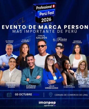 Professional Perú Fest 2026 reunirá a 500 líderes en Lima para analizar el futuro del trabajo