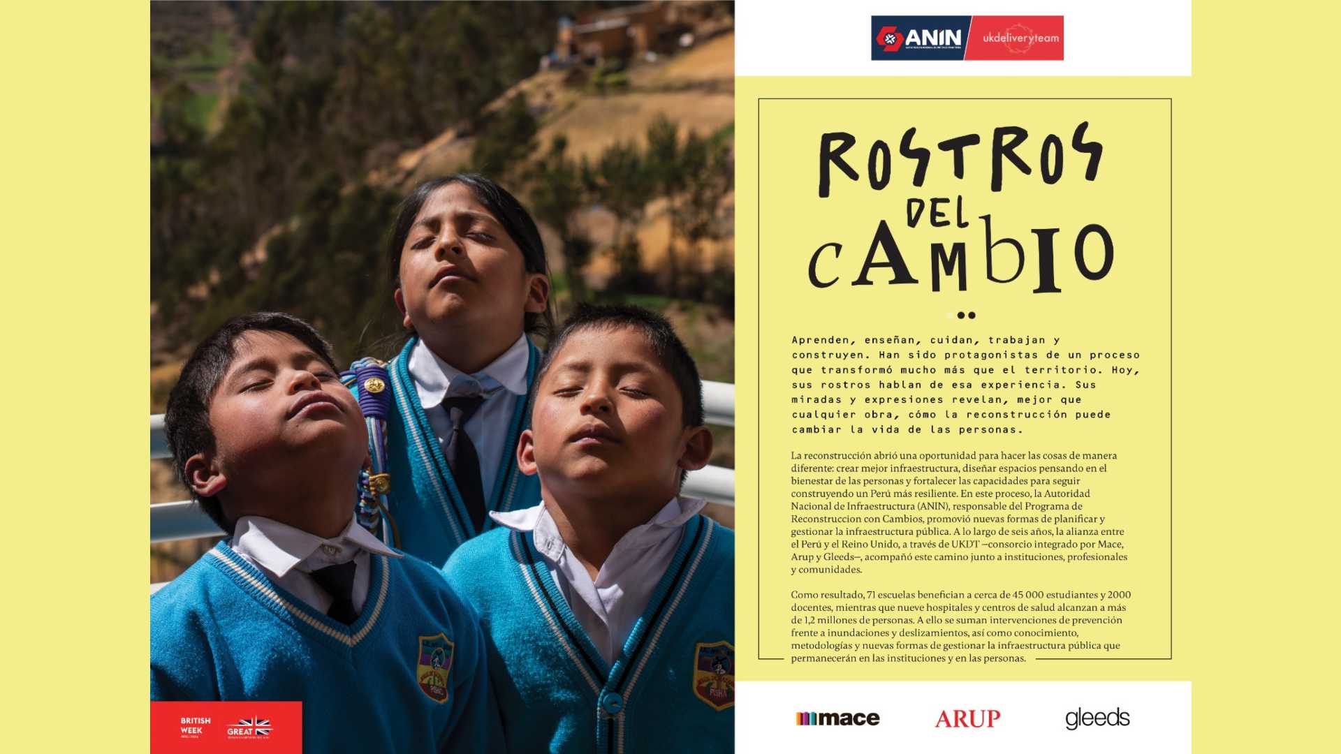 “Rostros del cambio”: Fotografía y memoria para contar las historias detrás de la reconstrucción del Perú