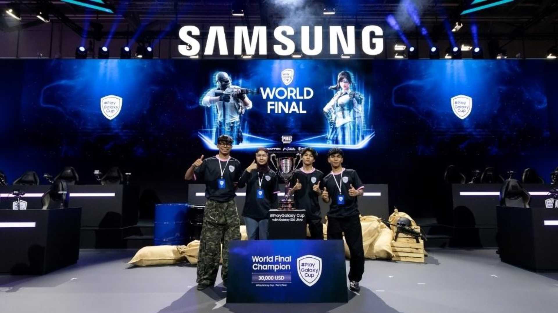 Samsung celebra la final mundial de la #PlayGalaxy Cup en Gamescom 2026