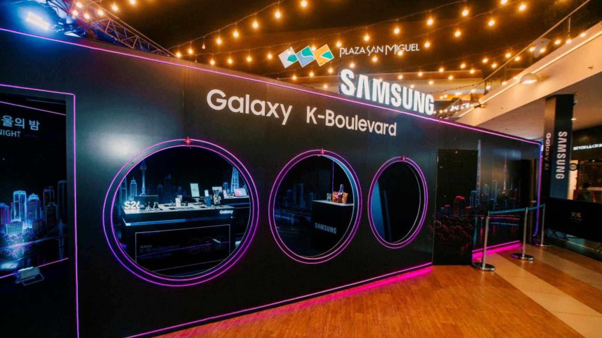 Samsung inaugura el Galaxy K-Boulevard en Plaza San Miguel para presentar la serie Galaxy S26