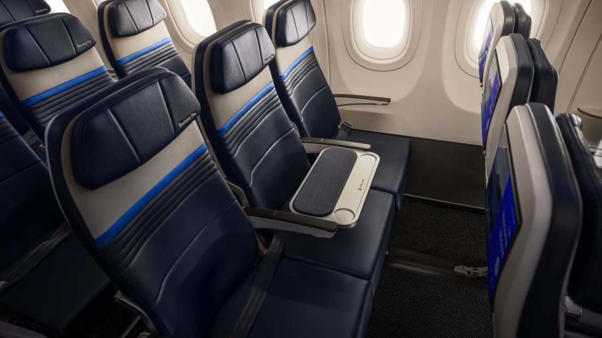 United estrena nuevos asientos Economy Plus con más espacio en el Airbus A321XLR