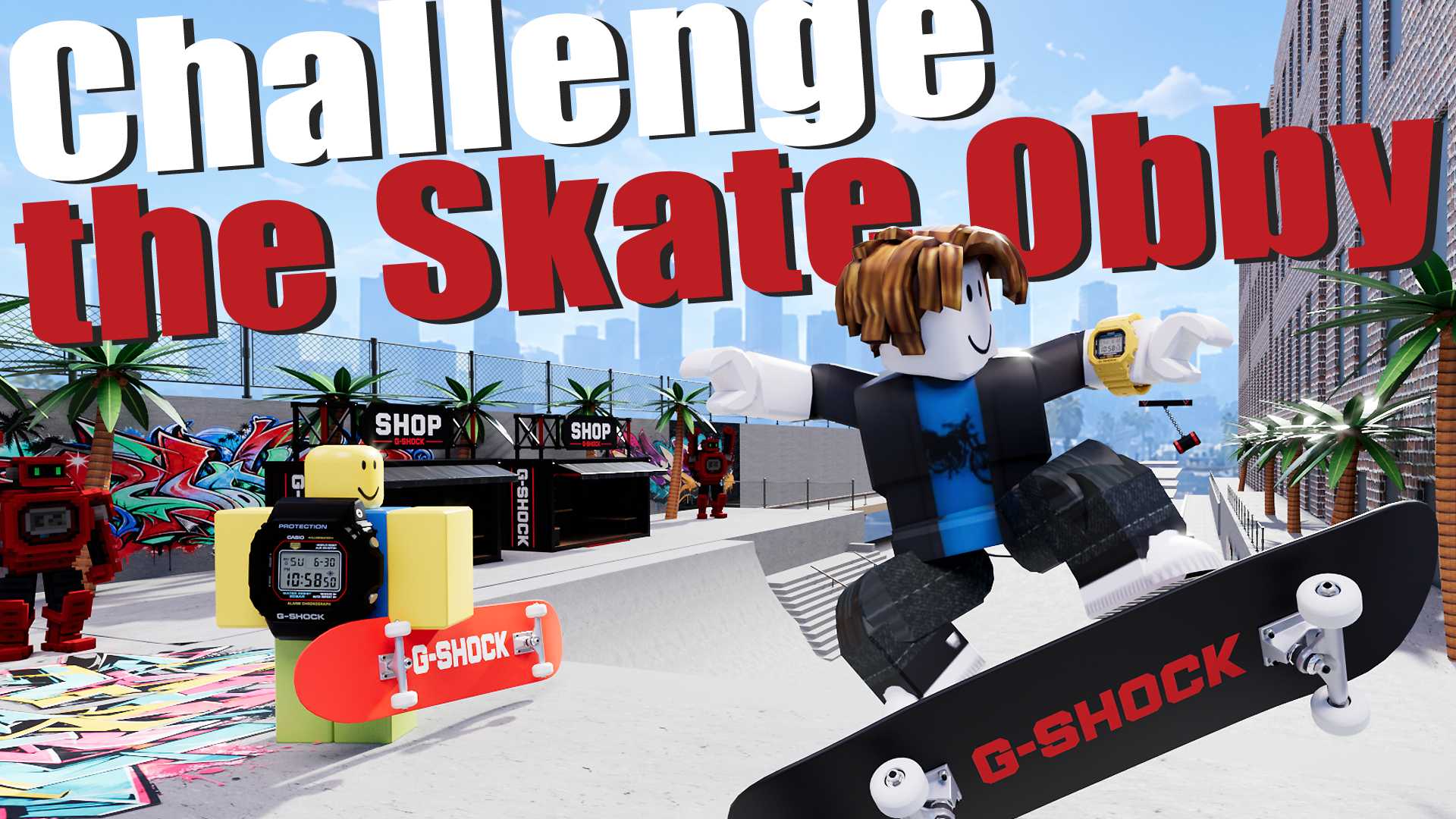 Casio llega a Roblox con el universo G-SHOCK para brindar nueva experiencia digital
