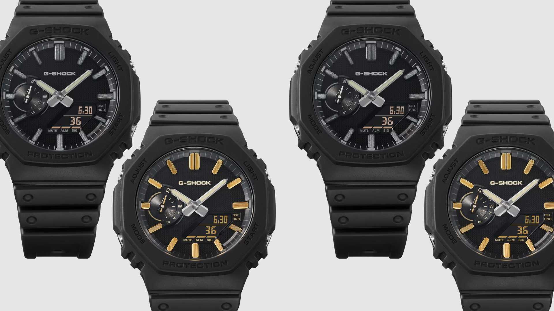 G-SHOCK presenta la Colección LUXE BLACK: una nueva expresión de sofisticación en negro