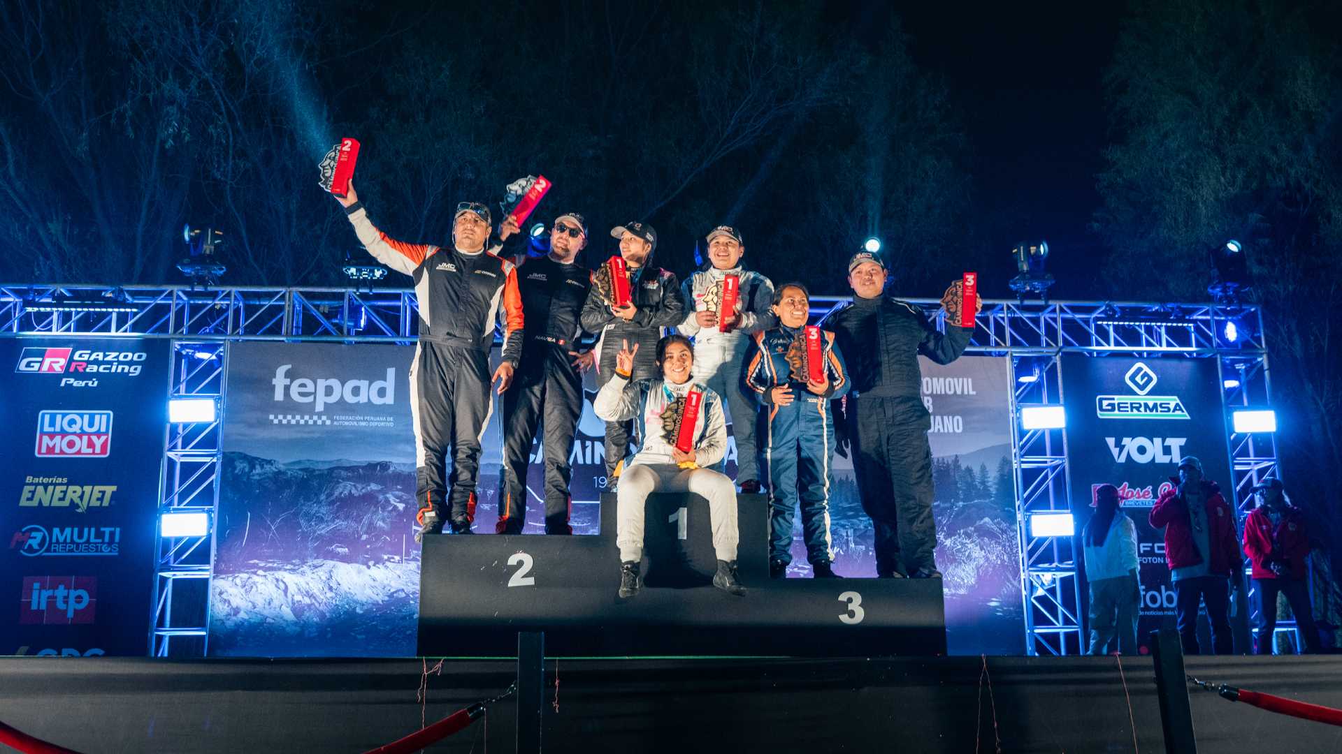 JMC Motorsport hace historia en Caminos del Inca 2026 con un podio completo en la categoría Camionetas