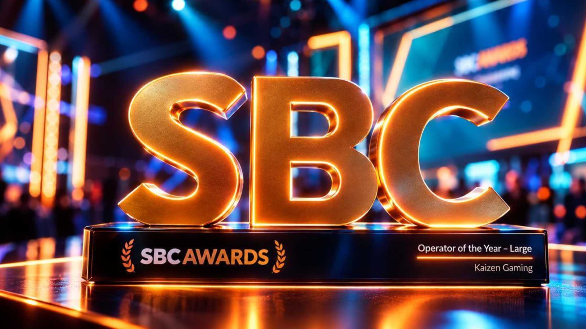 Kaizen Gaming nombrado "Operador del Año" por tercer año consecutivo en los SBC Awards 2026