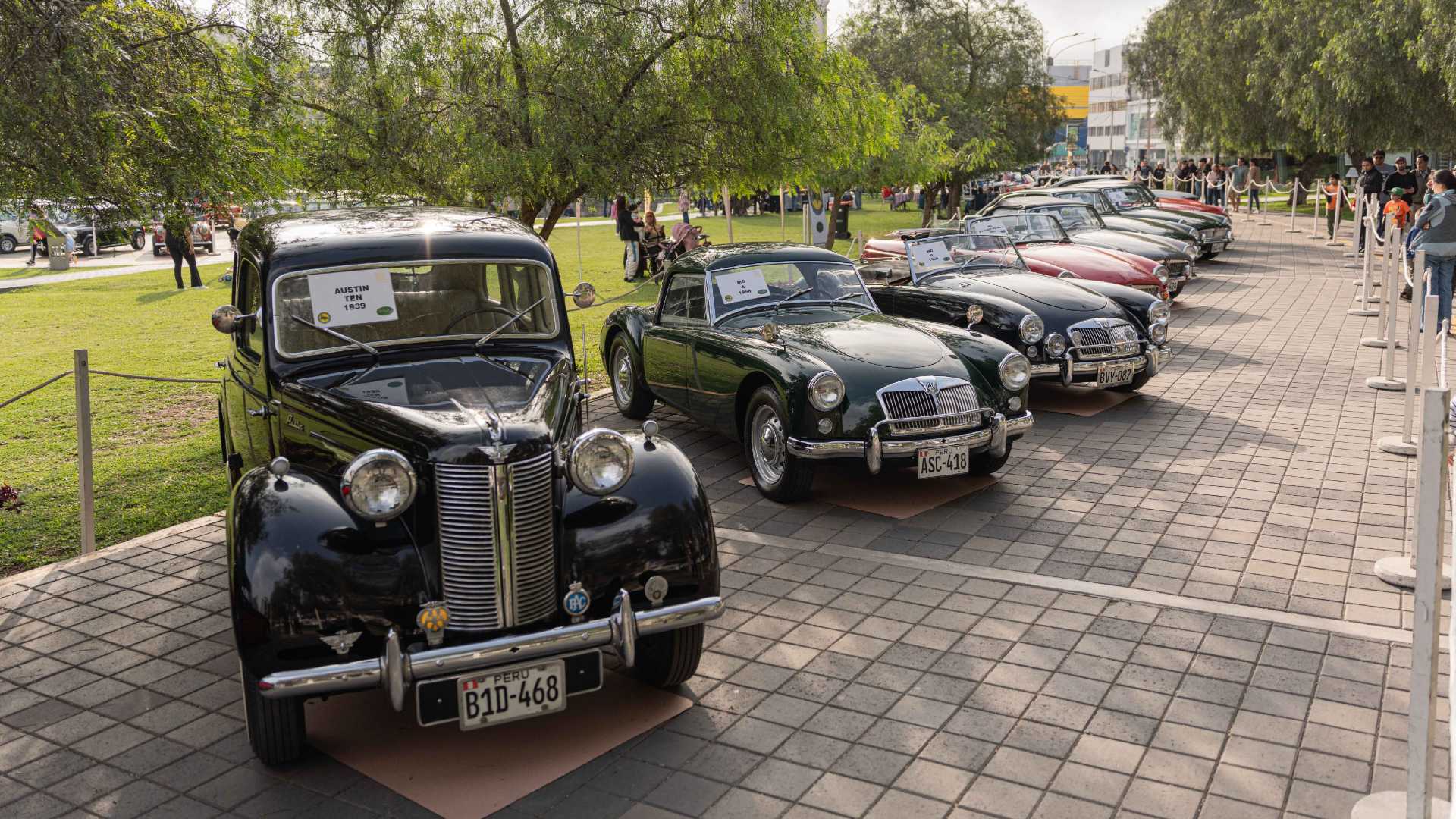 Miraflores será el escenario de la 12° Exhibición de Autos Clásicos Británicos con ingreso libre