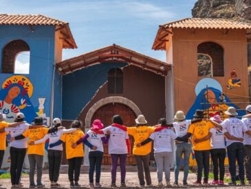 Pachar Pueblo Mural llegó a la Estación La Cultura de la Línea 1
