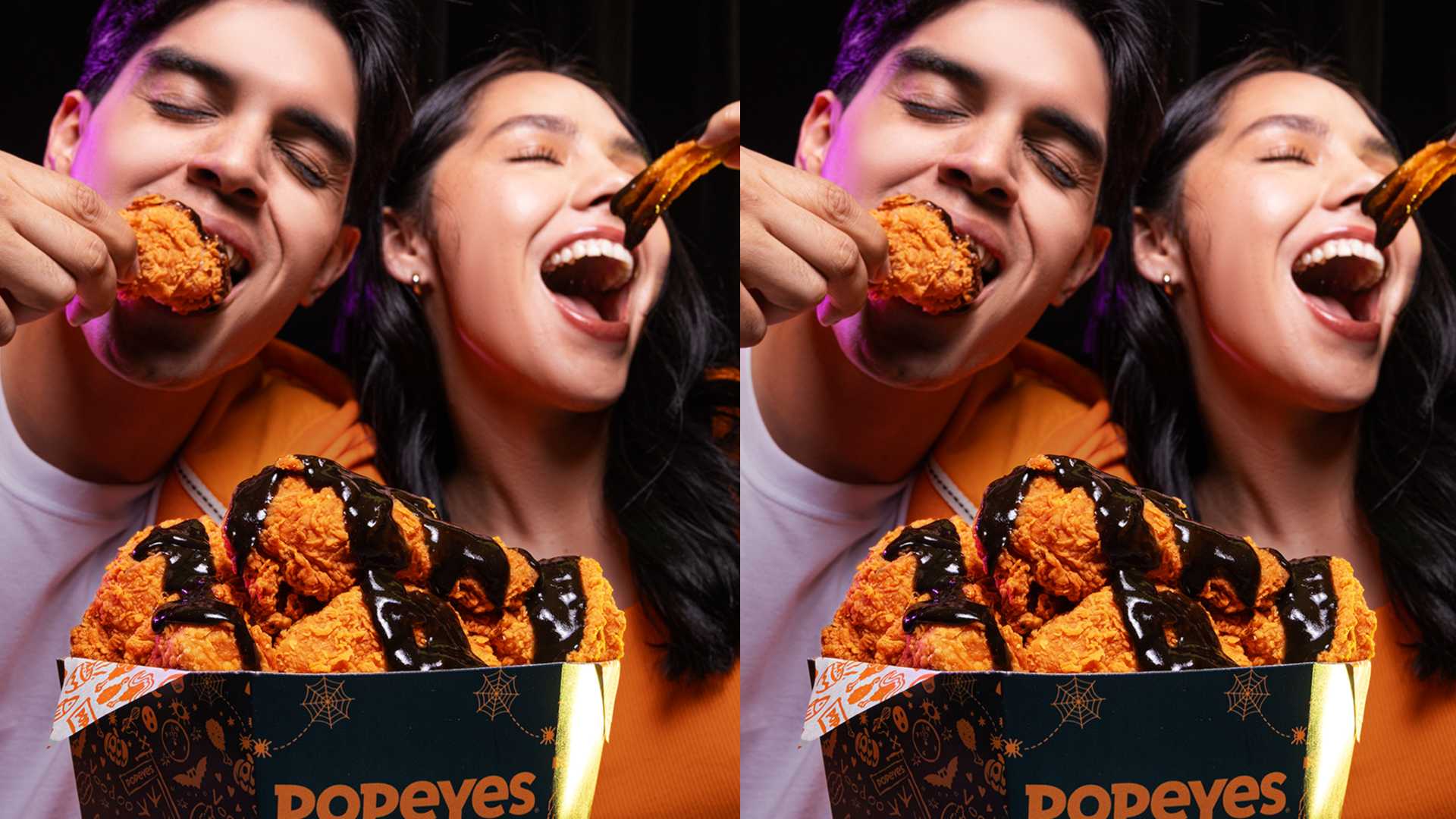 Popeyes presenta su nueva salsa negra con una campaña especial por Halloween