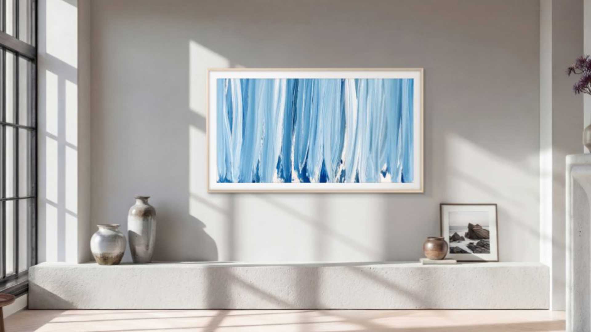 Samsung The Frame: Cómo esta pantalla puede mejorar el aspecto de tu sala incluso cuando está apagada