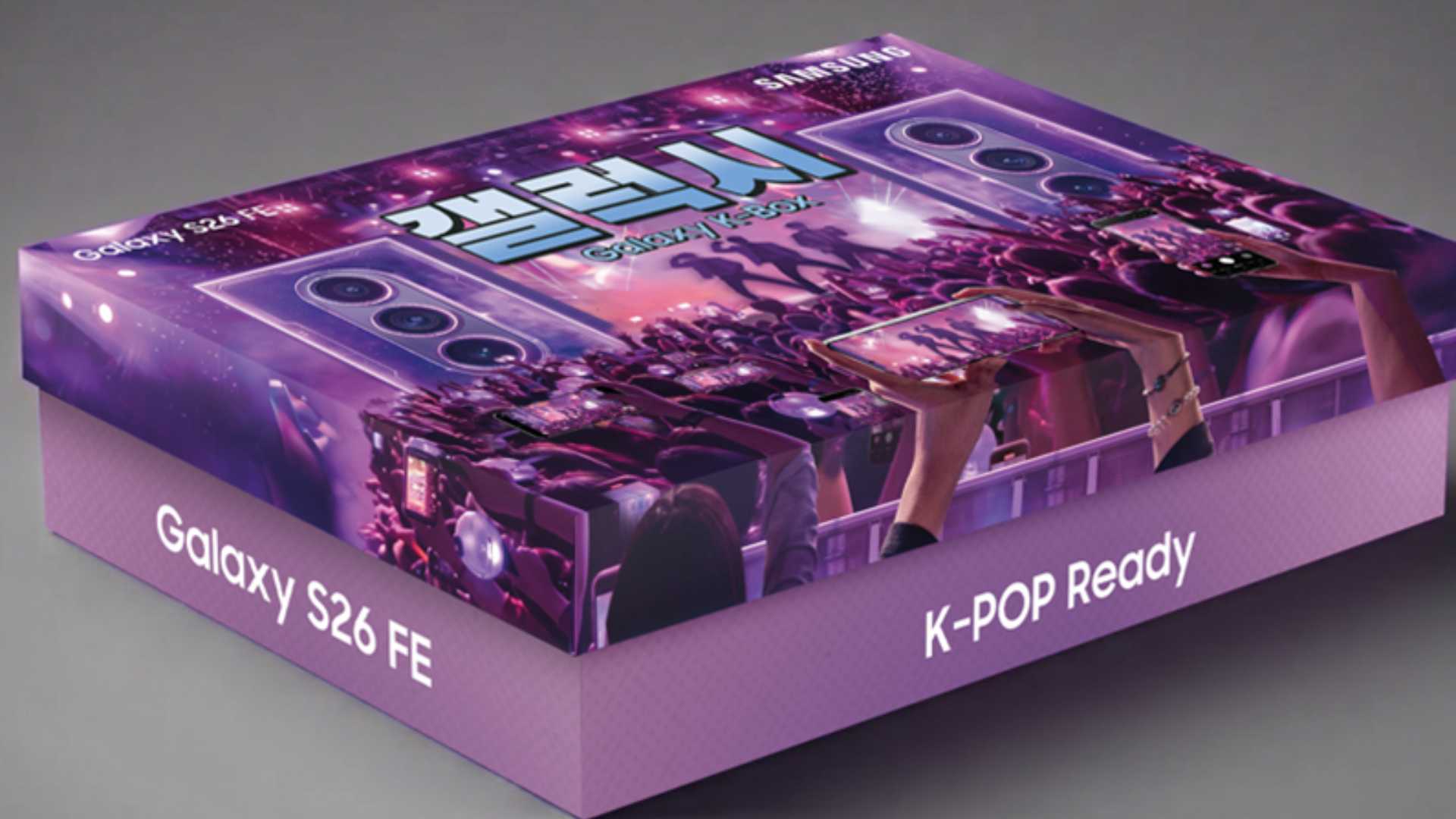 Samsung lanza Galaxy K-Box en Perú: edición limitada del Galaxy S26 FE para fanáticos del K-Pop