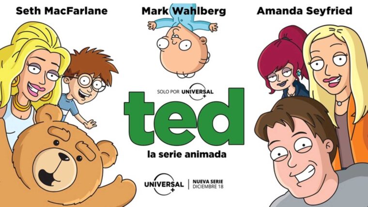 Universal+ revela el primer adelanto de ‘Ted: La Serie Animada’ y confirma fecha de estreno en Latinoamérica