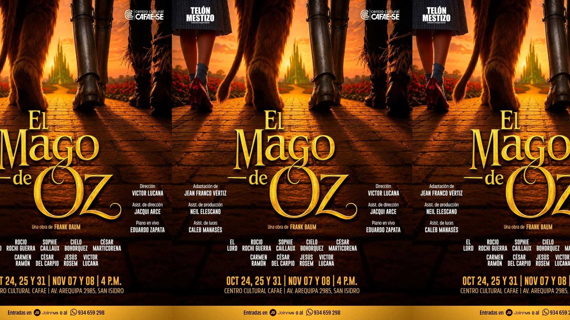 ¡El Mago de Oz llega a San Isidro con una aventura llena de magia, música y emoción!