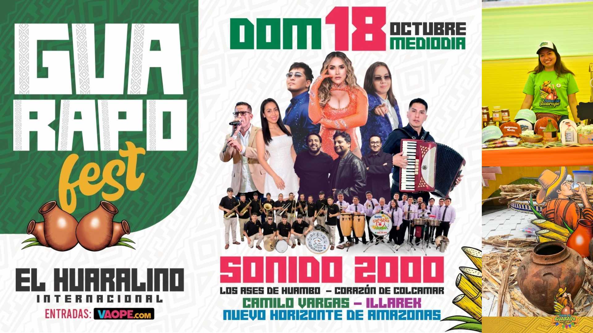 ¡Guarapo Fest! lleva la fiesta de Amazonas a Lima